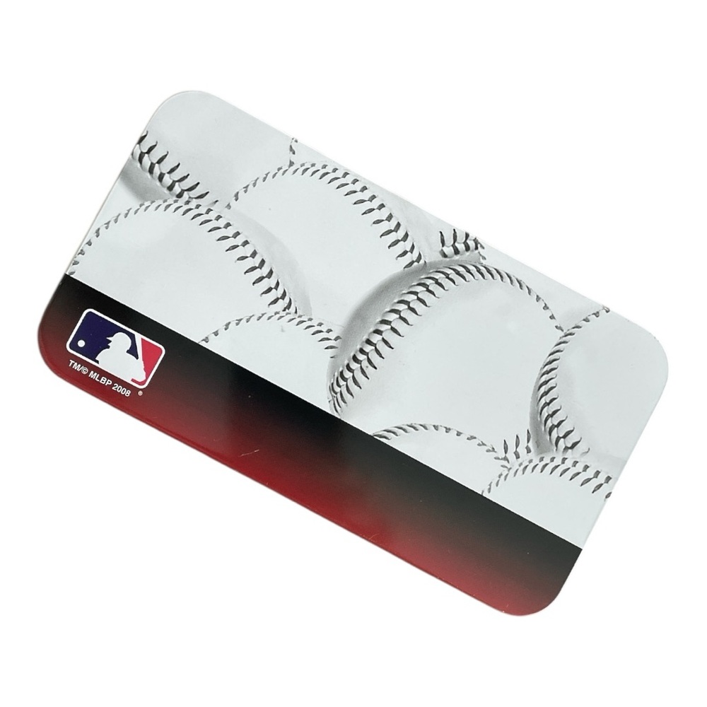 MLB Red and White Baseball Tin ⚾️